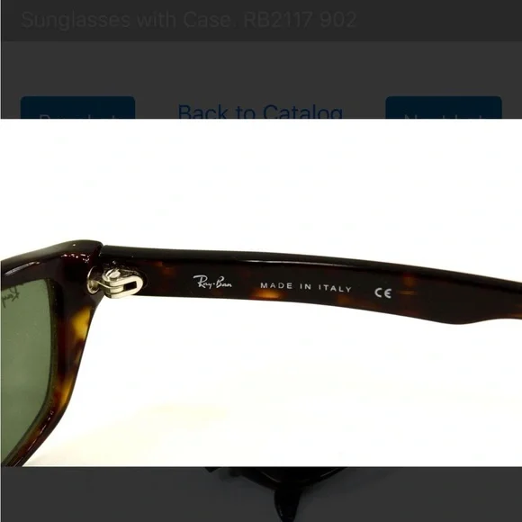 Ray-Ban Sunglasses with Case. RB2117 902 - Picture 6 of 8